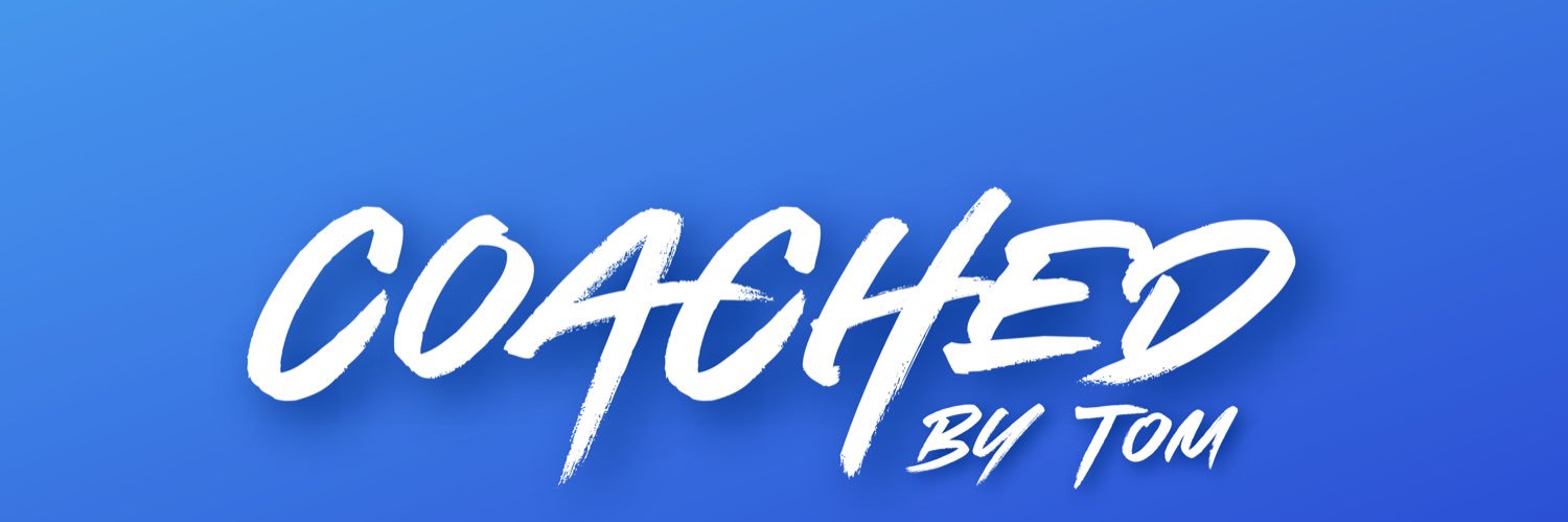 coachedbytom's profile banner image