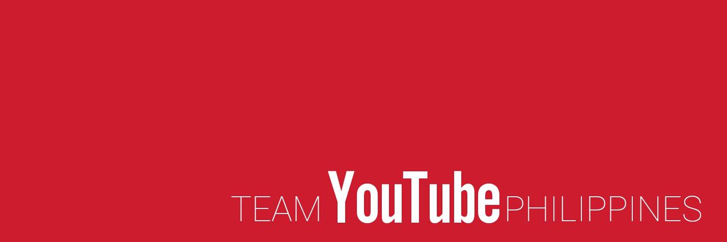 Team YouTube PH banner