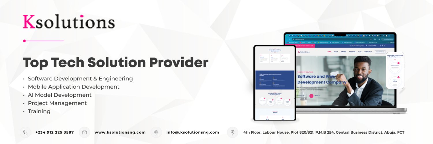 ksolutionsng's profile banner image