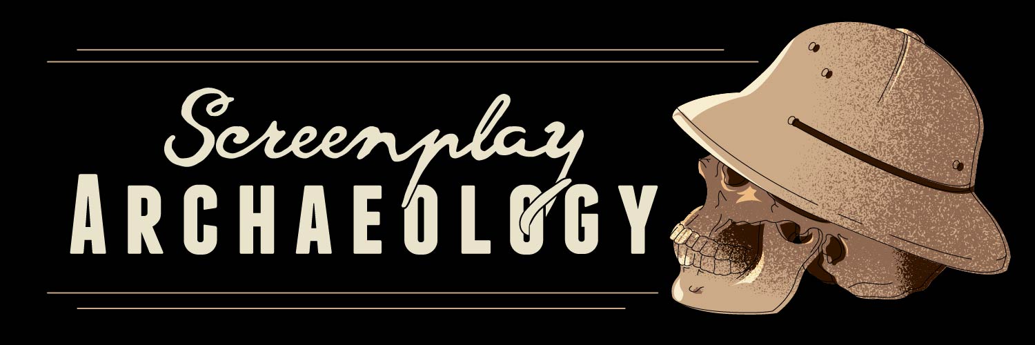 Screenplay Archaeology banner