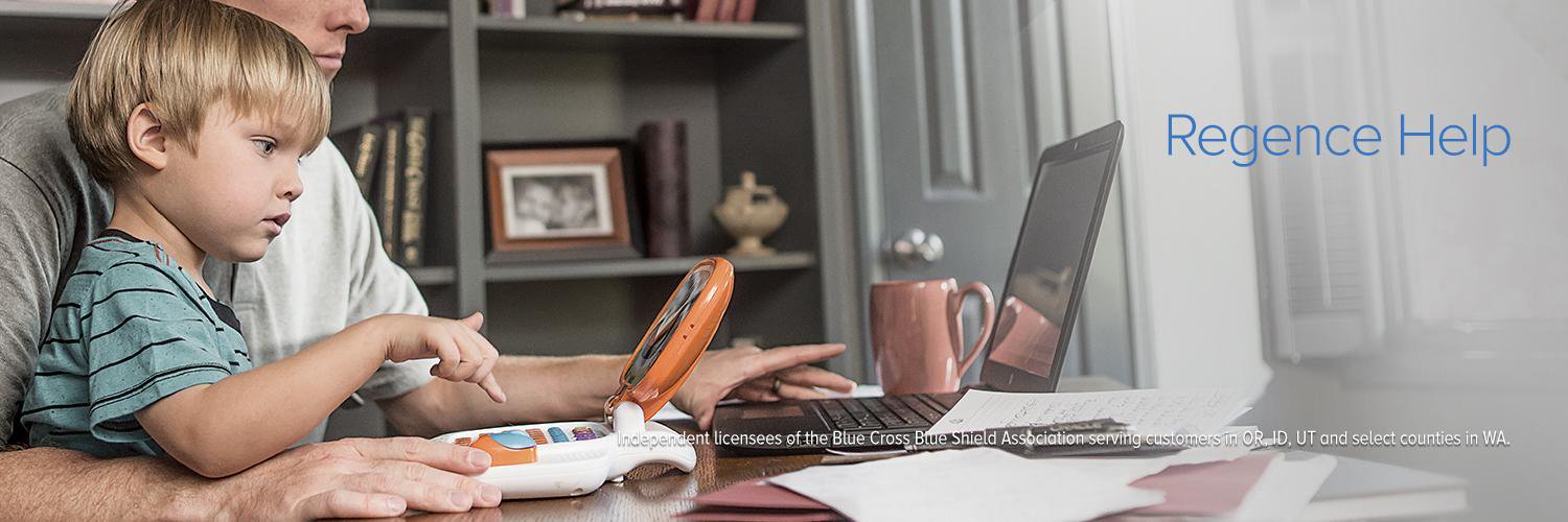 Regence Help banner