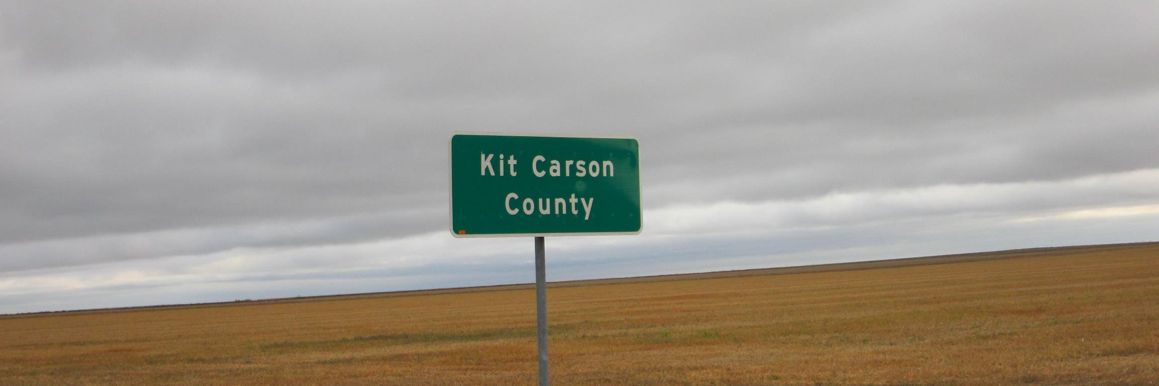 Kit Carson Co S.O. banner