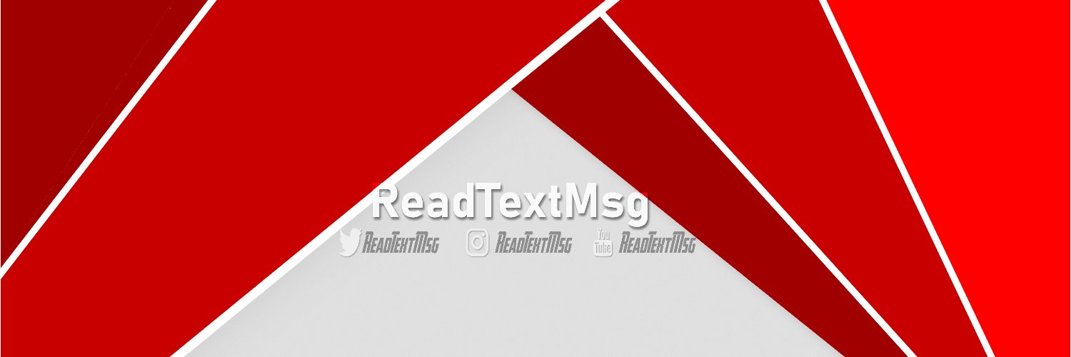 Read Text Msg banner