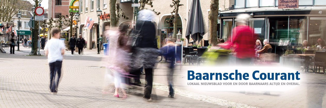 Baarnsche Courant banner