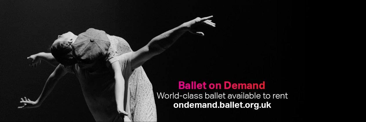 English National Ballet's banner