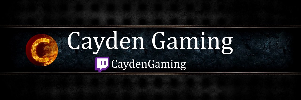 CaydenGaming's profile banner image