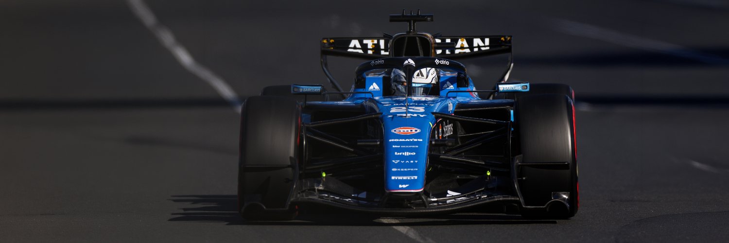 Alex Albon banner