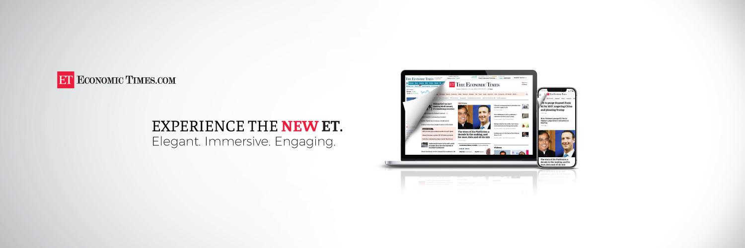 Economic Times's banner