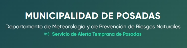 OPAD. Departamento de Meteorología de Posadas. banner