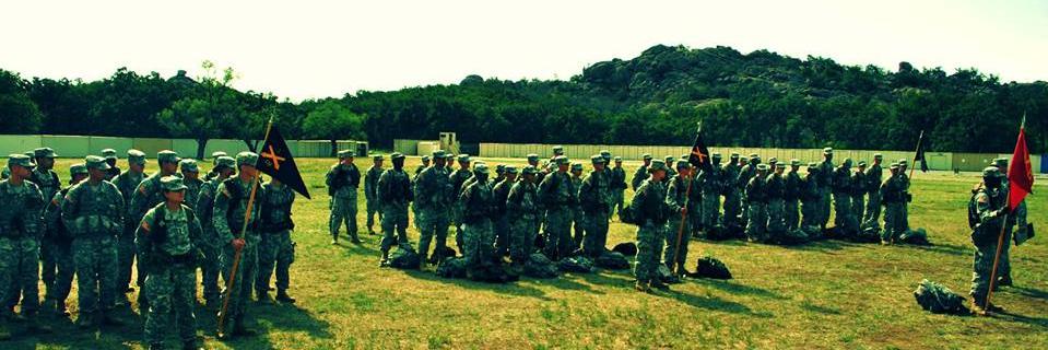 Cameron Army ROTC banner