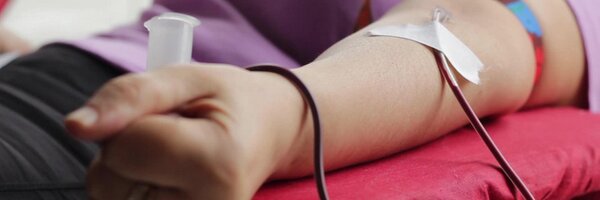 Hello Blood Helpline banner