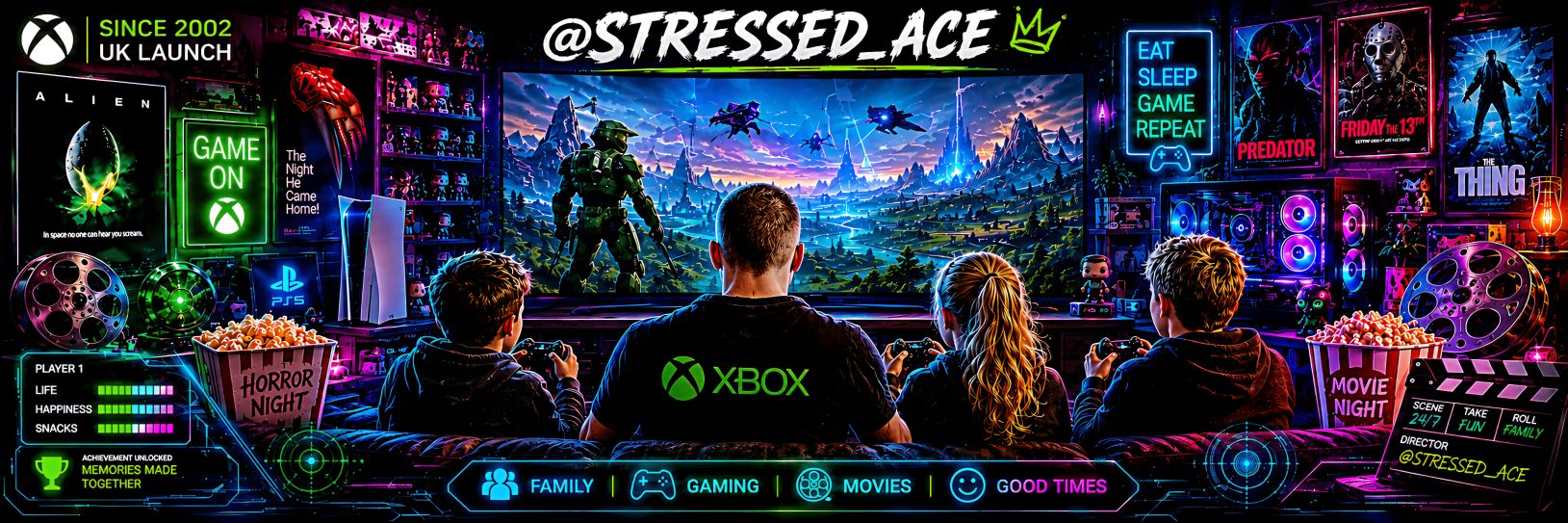 STRESSED ACE banner