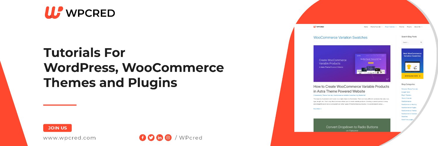 wpcred's profile banner image