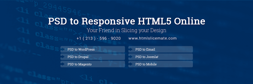 htmlslicemate's profile banner image