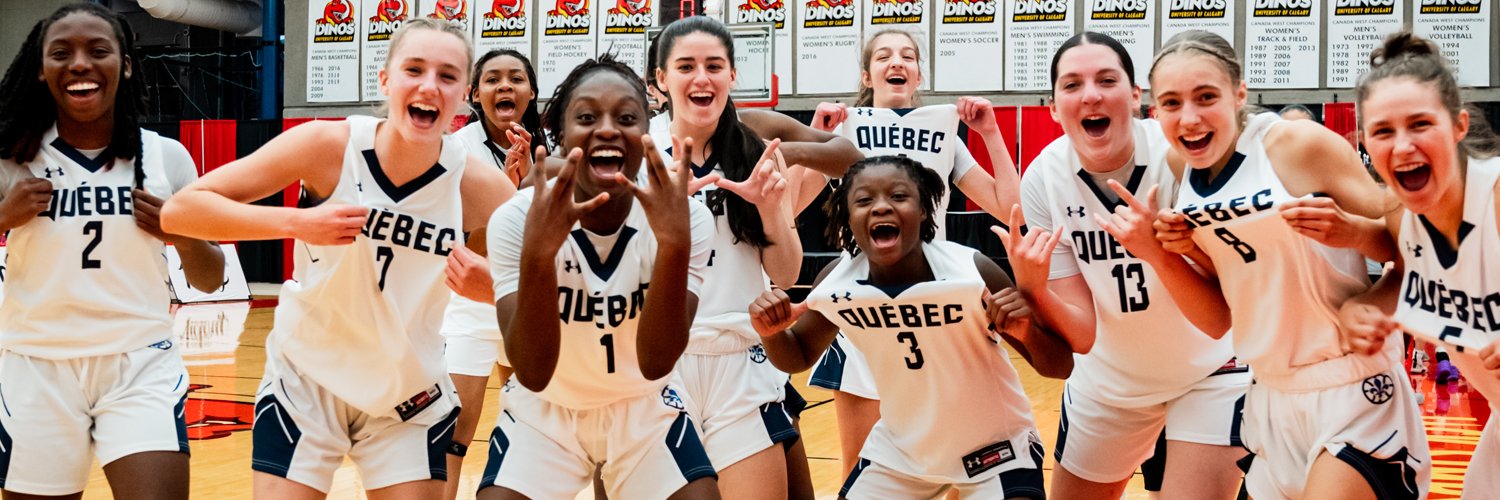 Basketball Québec's banner