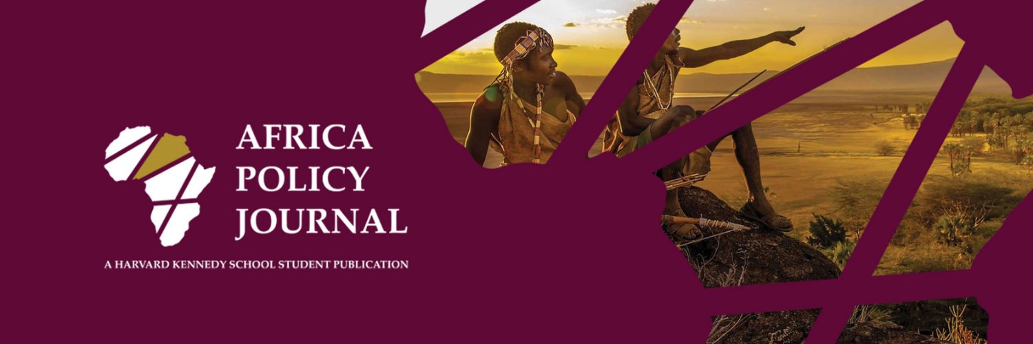 Africa Policy Journal @ Harvard Kennedy School banner
