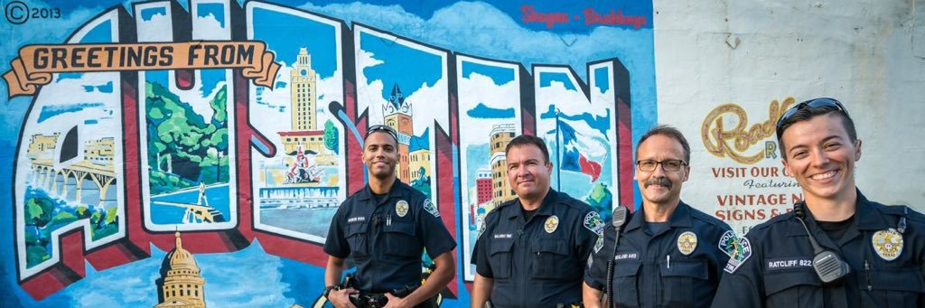 Austin Police Association's banner