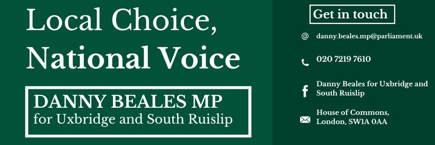 Danny Beales MP banner