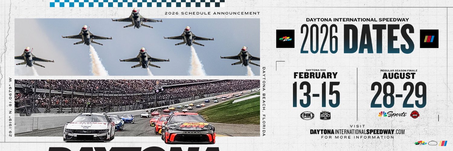 Daytona International Speedway banner