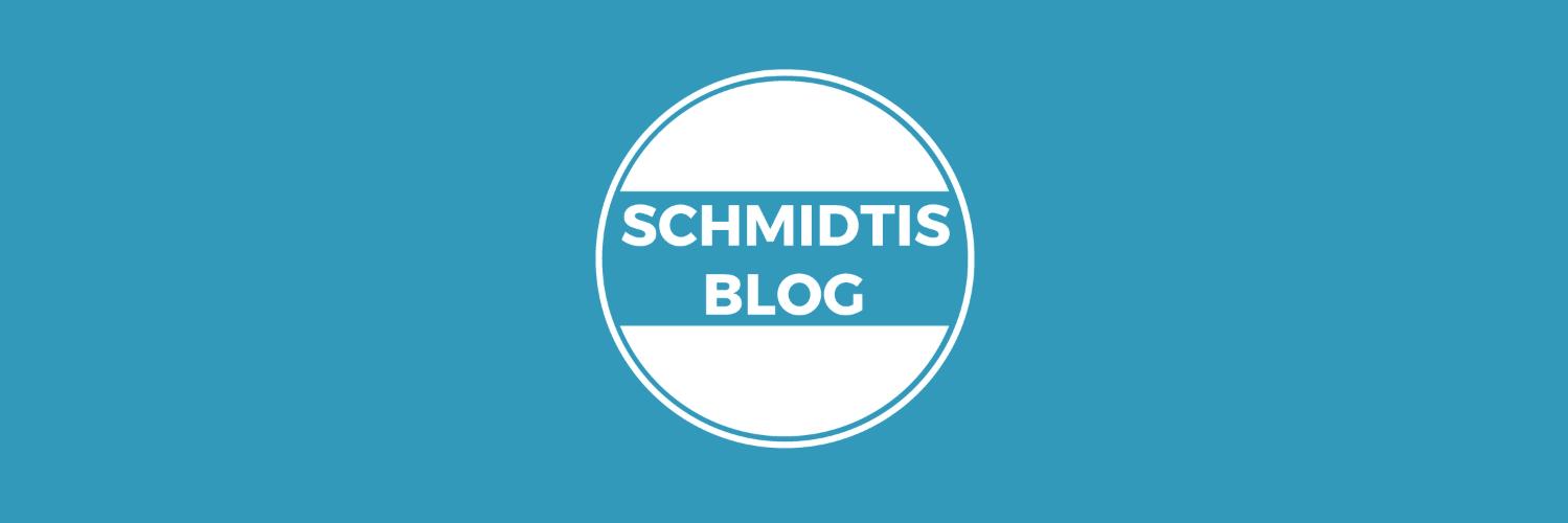 Schmidtis Blog banner