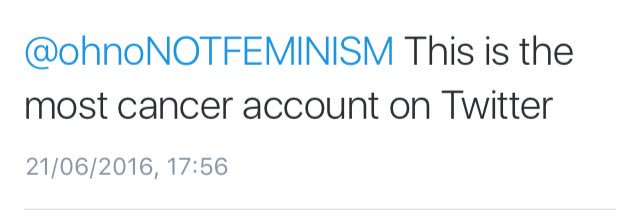 ohnoNOTFEMINISM's profile banner image