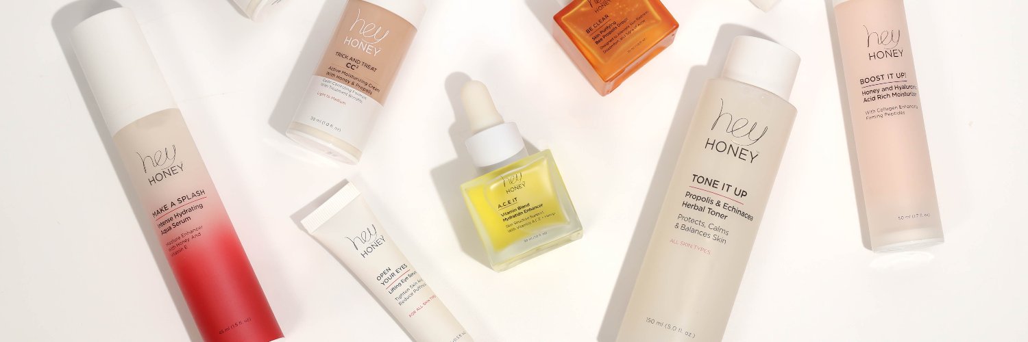 Hey Honey Skincare banner