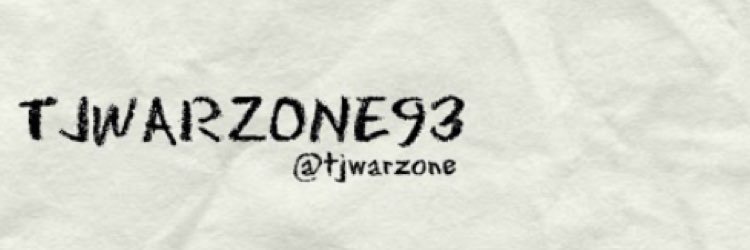 tjwarzone's profile banner image
