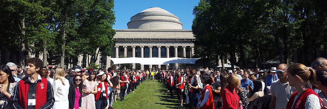 MIT Commencement banner