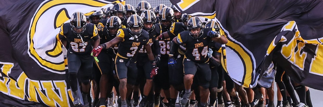 Irmo Football's banner