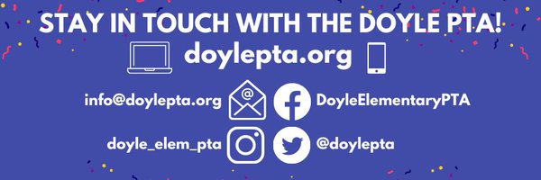 DoylePTA Profile Banner