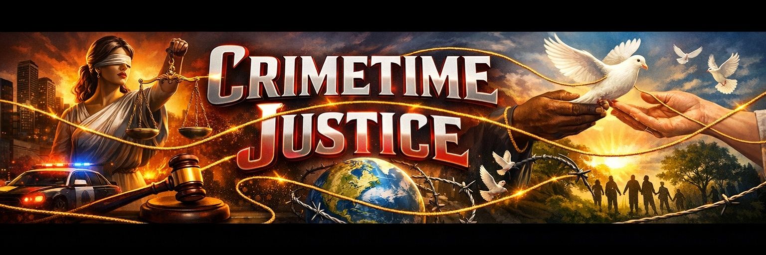 Crime Time Justice 🔎🔦📚 banner