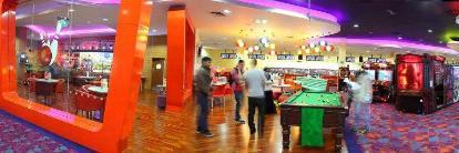 AMF Bowling The Rock banner