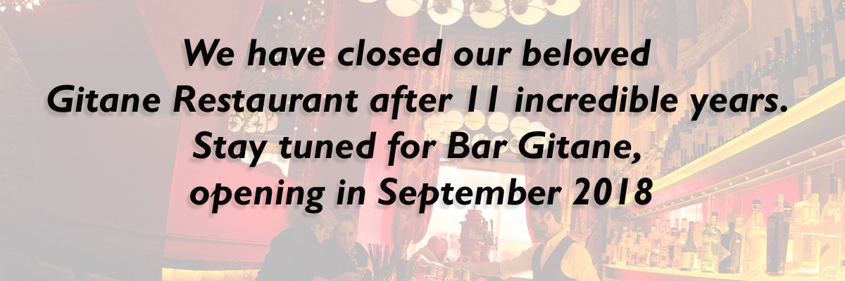 Gitane Restaurant banner