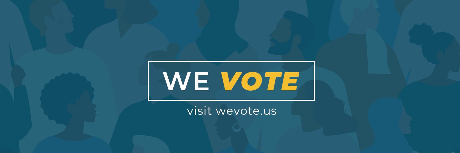 WeVote's profile banner image