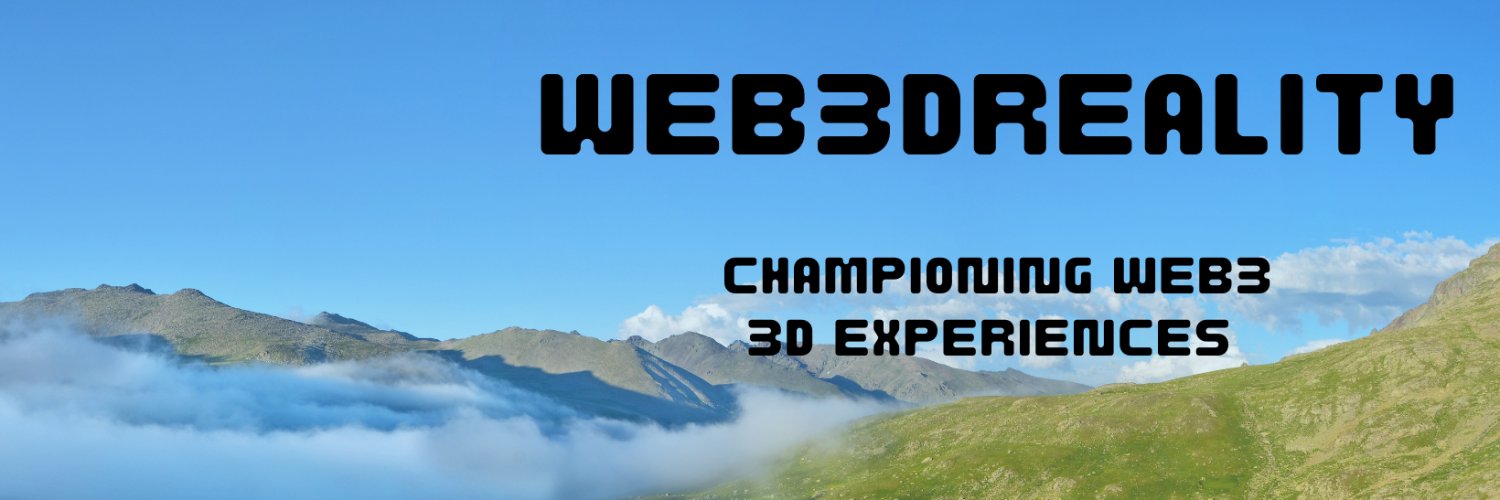 Web3DReality's profile banner image