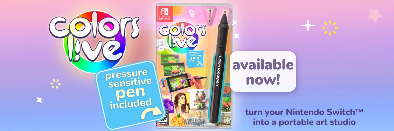 Colors Live 🆓 DEMO available 🔛 Nintendo eShop! banner