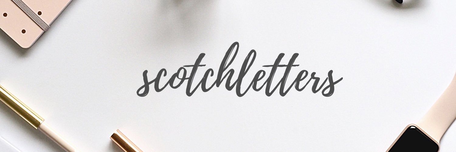 scotchletters's profile banner image