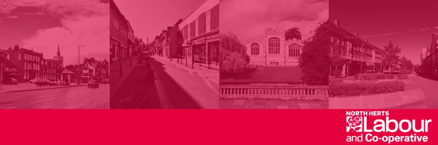 North Herts Labour & Co-operative Group banner