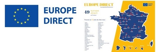 EUROPE DIRECT Pyrénées Occitanie's banner