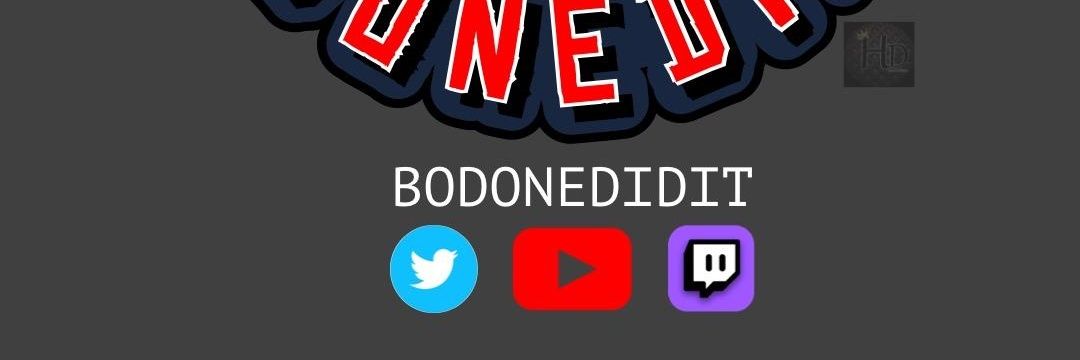 Bodonedidit banner