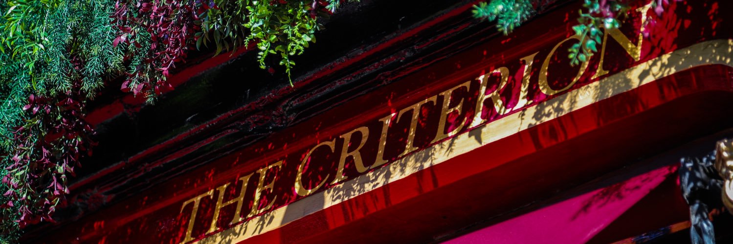 Criterion Bar 🍺🥧 banner