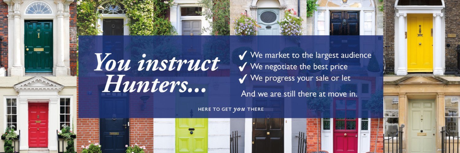 Hunters Lettings MCR banner