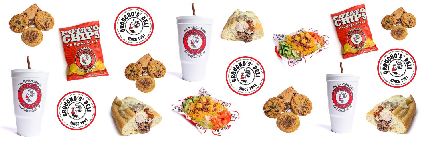 Groucho’s Deli banner