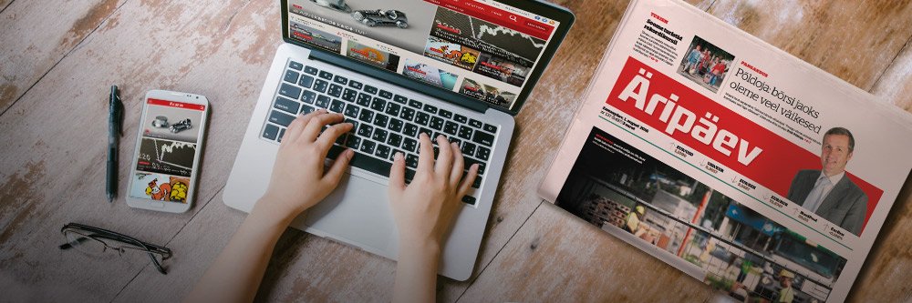 Äripäev banner