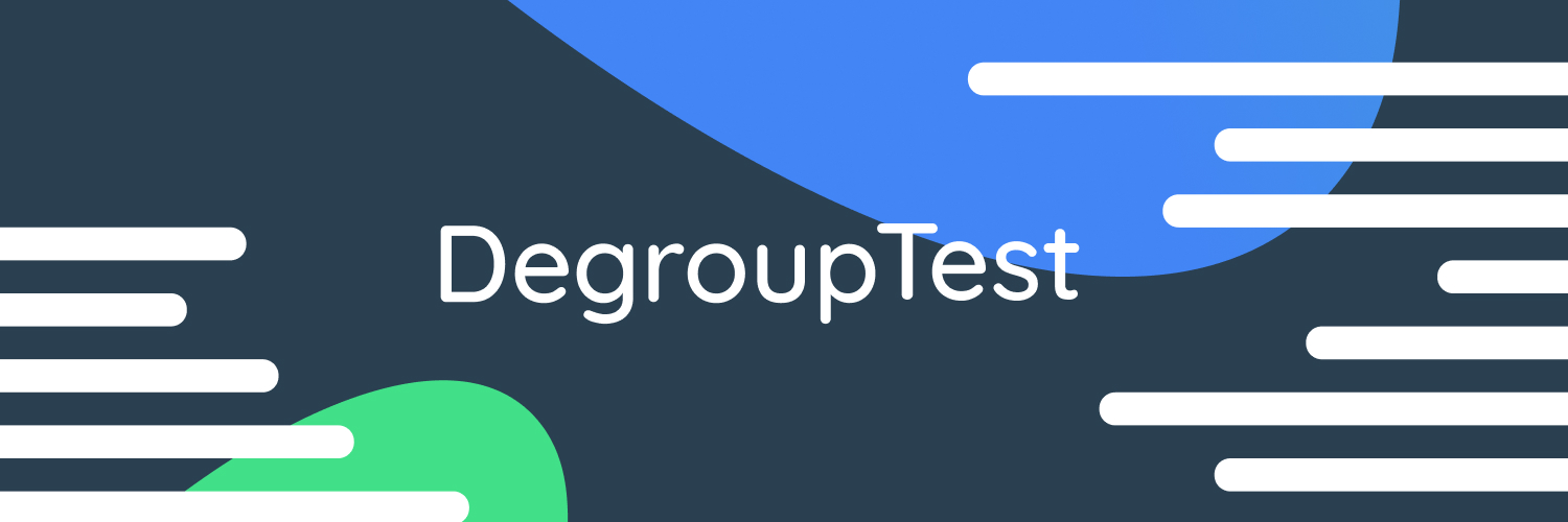DegroupTest banner