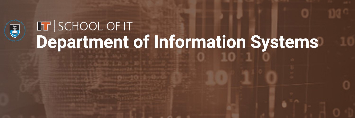 UCT Department of Information Systems banner