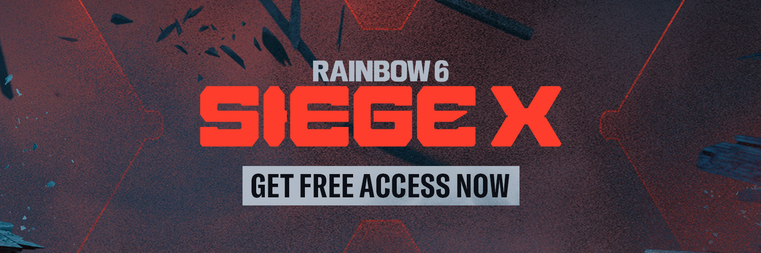 Rainbow Six Siege X's banner