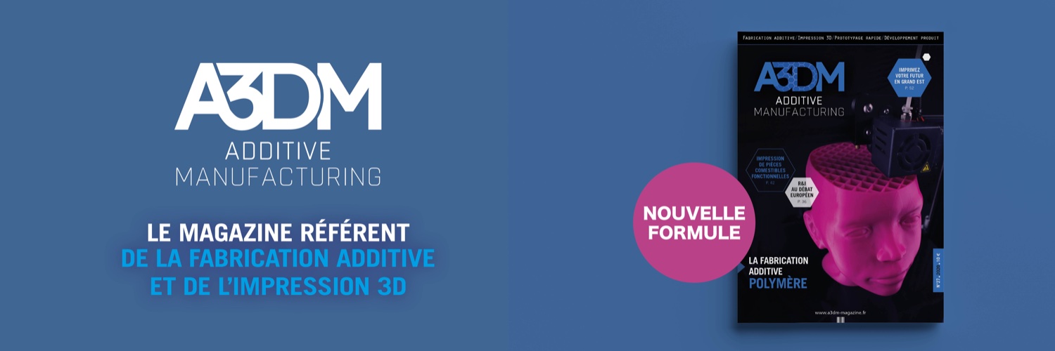 A3DM Magazine banner