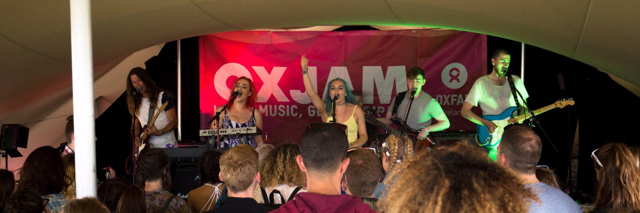Oxjam Ireland banner
