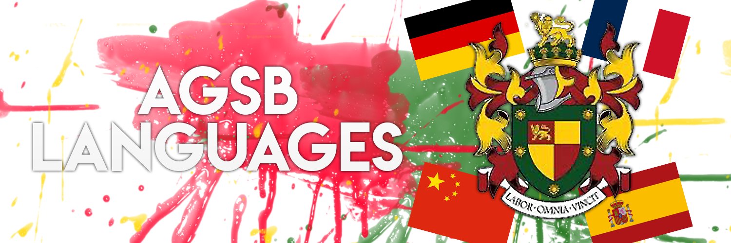 Languages at AGSB banner